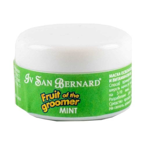 Iv San Bernard Fruit Of The Groomer маска для собак и котов МЯТА освежающая, с витамином B6 20мл