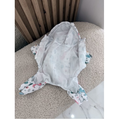 Дождевик для собак с динозаврами, комбинезон водонепроницаемый с капюшоном и светоотражающей полосой