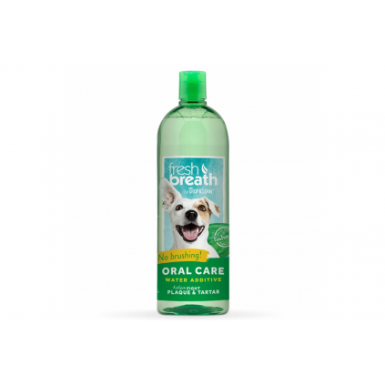 Tropiclean добавка в воду для собак и котов Fresh Breath Original для гигиены полости рта 473мл
