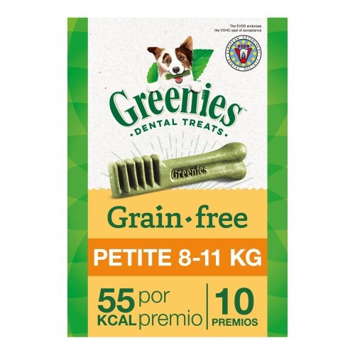Greenies Dental Treats Petite Grain-free ласощі для чищення зубів для собак 8-11кг упак./10шт.