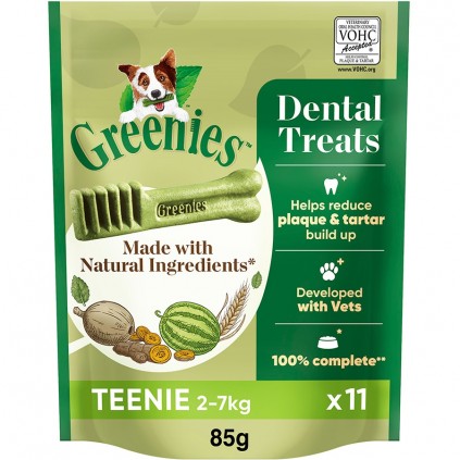 Greenies Dental Treats TEENIE Natural Ingredients для чистки зубов для собак 2-7кг ПОШТУЧНО