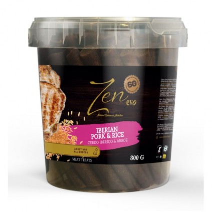 Ласощі для собак ZEN EVO Iberian pork & Rice натуральні палички з Іберійською шинкою та рисом
