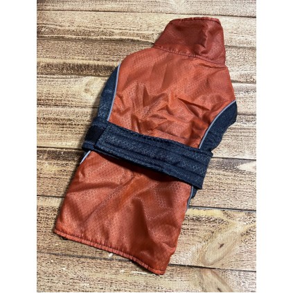 Курточка-попона для собак, одежда для мелких и средних пород Multibrand "Pet Design" оранжевый