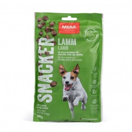 Mera Snacker Rind лакомство мягкие снеки  для собак с ягненком 200г