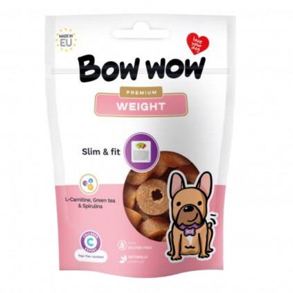 Ласощі для собак "Bow wow" Weight снеки, від проблем із зайвою вагою, 60 гр