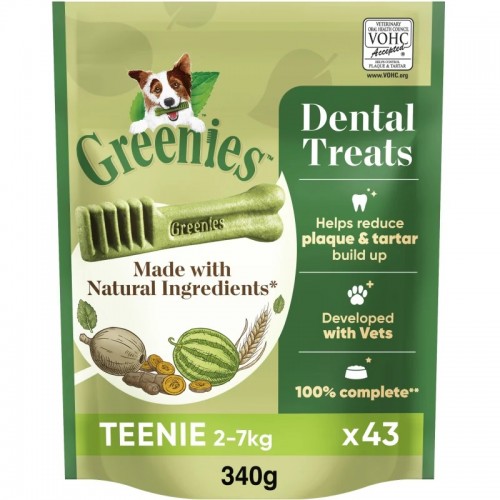 Greenies Dental Treats TEENIE Natural Ingredients для чищення зубів для собак 2-7кг упак./43шт