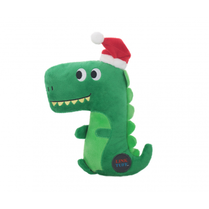 Игрушка для собак Charming Toy CHRISTMAS КРОКОДИЛ плюшевый со звуком, зеленый 16*20cm
