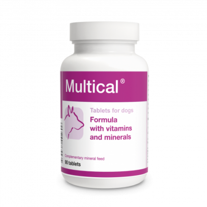 Dolfos Multical Витаминно минеральная кормовая добавка для собак 1т/10кг 90 т.
