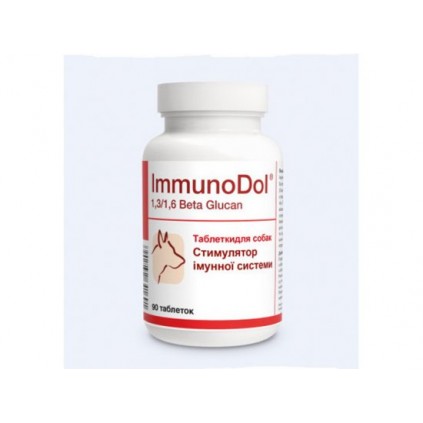 Dolfos ImmunoDolDog Витаминно минеральная добавка для собак стимулирует имунную систему 1т/20кг 90т.