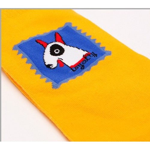 Носки для людей Is Pet FAMILY LOOK "Кошки Мышки" желтый
