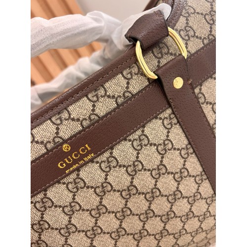 Брендовая сумка-переноска для собак и кошек GUCCI с короткими ручками и железной сеточкой, коричневая , фото 2 Брендовая сумка-переноска для собак и кошек GUCCI с короткими ручками и железной сеточкой, коричневая