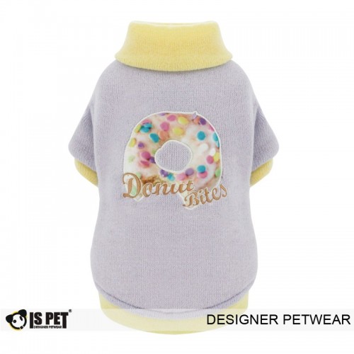 Толстовка для собак Is Pet "Donut Bites sweater" фіолетовий