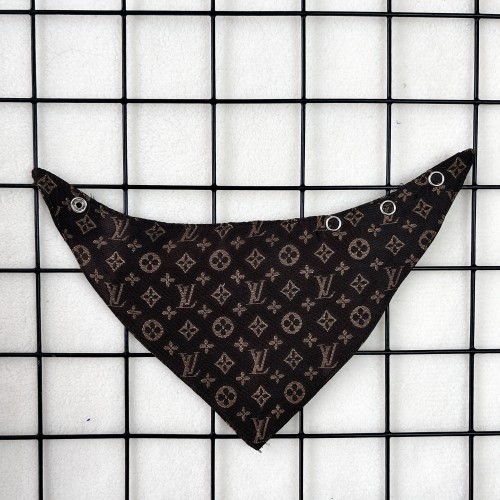 Брендова бандана для собак та кішок Louis Vuitton Monogram | Стильний аксесуар для вихованців