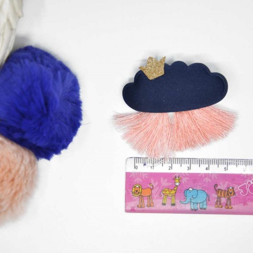 Заколка для собак Cheepet Тучка с короной 5,5 см , фото 3 Заколка для собак Cheepet Тучка с короной 5,5 см