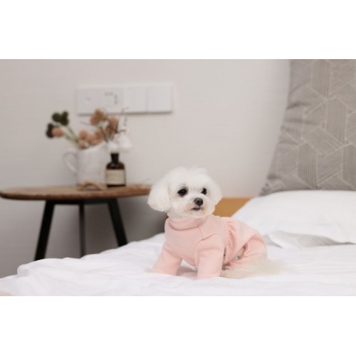 Трикотажный костюм для собак Cheepet, розовый