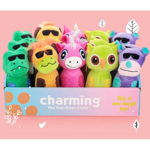 Игрушка для собак Charming Toy SUN BOTTLE ЗВЕРЮШКИ со змейкой для пластиковой бутылки 7*17cm Игрушка для собак Charming Toy SUN BOTTLE ЗВЕРЮШКИ со змейкой для пластиковой бутылки 7*17cm