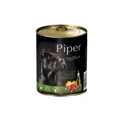 Консервы для собак Piper Dog Оленина с тыквой 400г