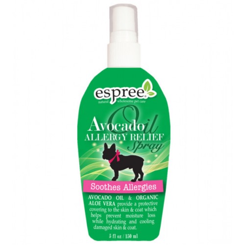 Спрей для догляду за вовною ESPREE Avocado Oil & Allergy Relief Spray для собак 150ml Спрей для догляду за вовною ESPREE Avocado Oil & Allergy Relief Spray для собак 150ml