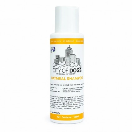 City of Dogs Шампунь для собак і кішок Oatmel зволожуючий, 100мл