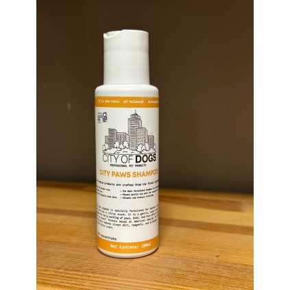 City of Dogs Шампунь для собак и кошек City Paws чистые лапки, 100мл