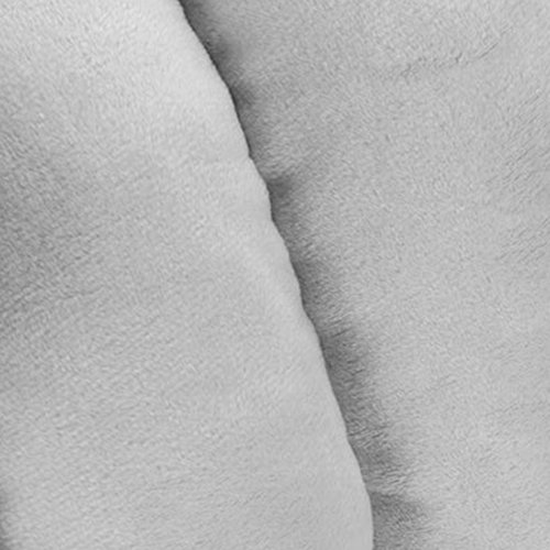 Лежанка домик для собак и кошек в виде Гусеницы прошитая с ушками серого цвета