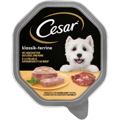 Консерви для собак CESAR Паштет "Classic" з яловичиною та куркою 150г