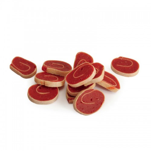 Ласощі для собак м\'ясне Camon суші роли з качкою та тріскою, 100 гр, 3 см