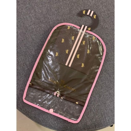 Комплект чехол для хранения одежды собак с плечиком  Juicy Couture на змейке, коричневый